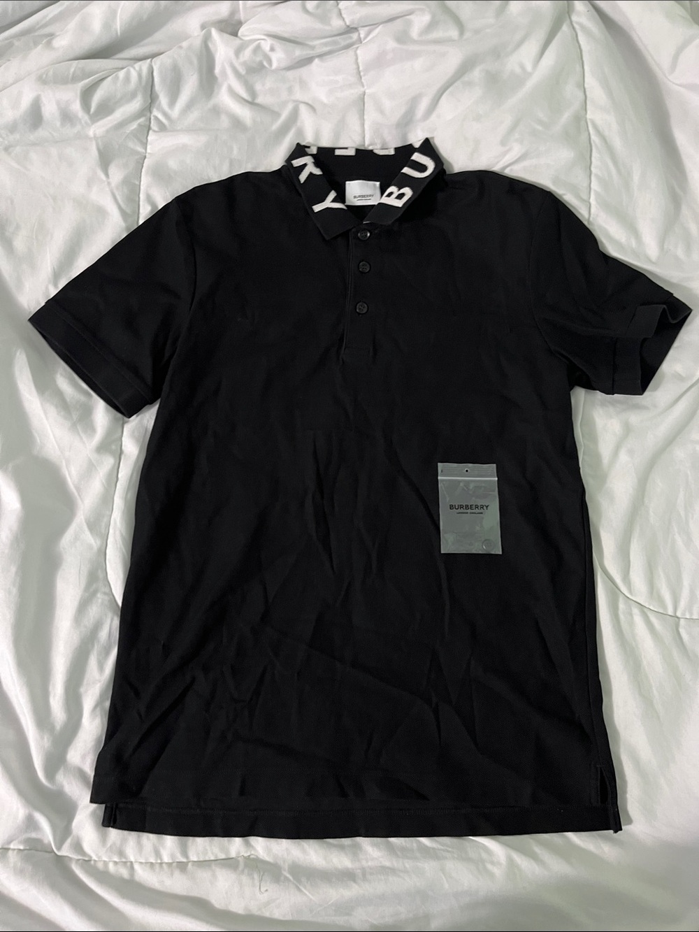 Burberry Ryland Collar Logo Polo